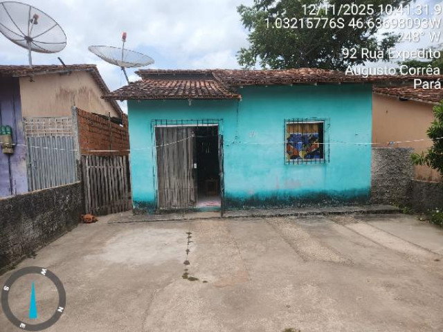 Casa com 2 quartos, 54m², terreno 187,43m², 1 vaga
