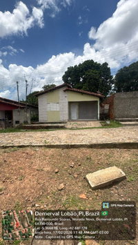 Casa com 2 quartos, 57m², terreno de 150m², desocupada
