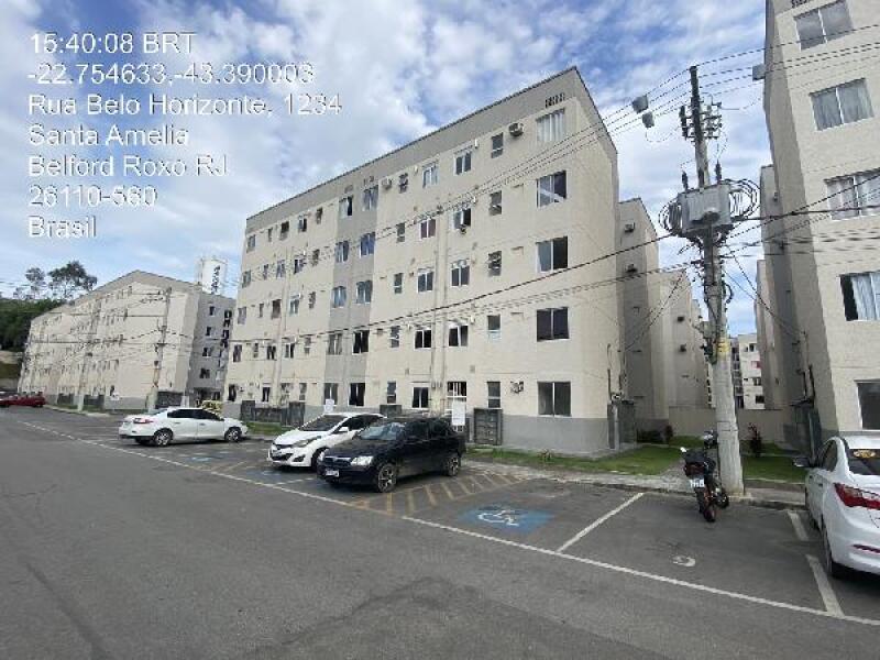 Apartamento com 2 quartos e 43,29 m² em Belford Roxo