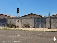 Casa com 2 quartos, 1 banheiro, 62,76m² construída, desocupada