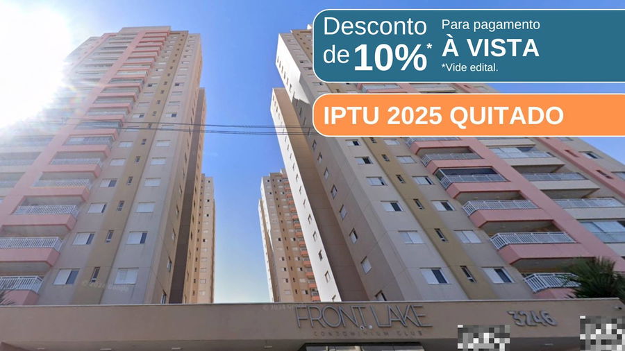 Apartamento 2 vagas, 94m², ocupado, 9º pavimento