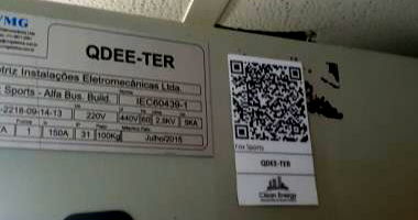 Painel Elétrico com Denominação QDEE TER