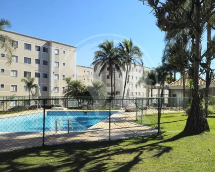 Apartamento de 45,60 m² com vaga e condomínio residencial