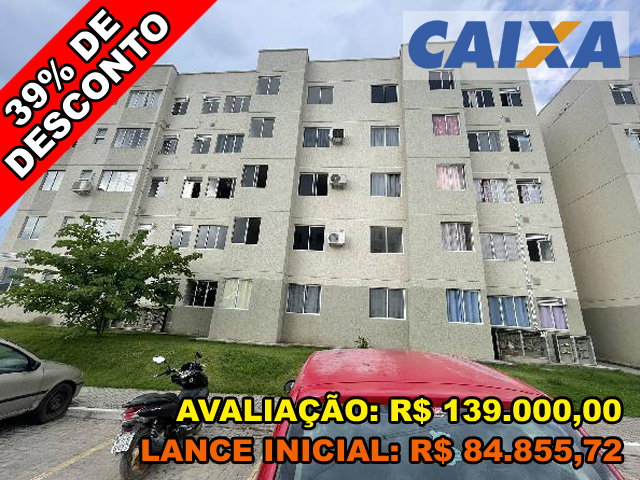 Apartamento com 2 quartos e 1 vaga em Belford Roxo/RJ