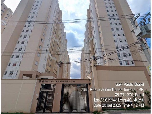 Apartamento com 2 quartos em São Paulo/SP
