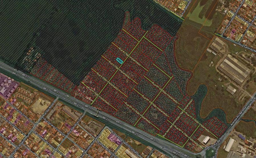Terreno com 396m² em São José dos Pinhais