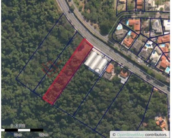 50% do Terreno com Área de 6.293,50m² em Vinhedo/SP