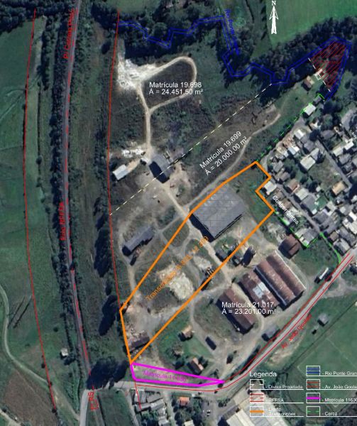 Terreno urbano com 20.000m² e benfeitorias simples