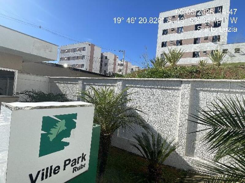 Apartamento com 2 Quartos e Vaga de Garagem em Santa Luzia