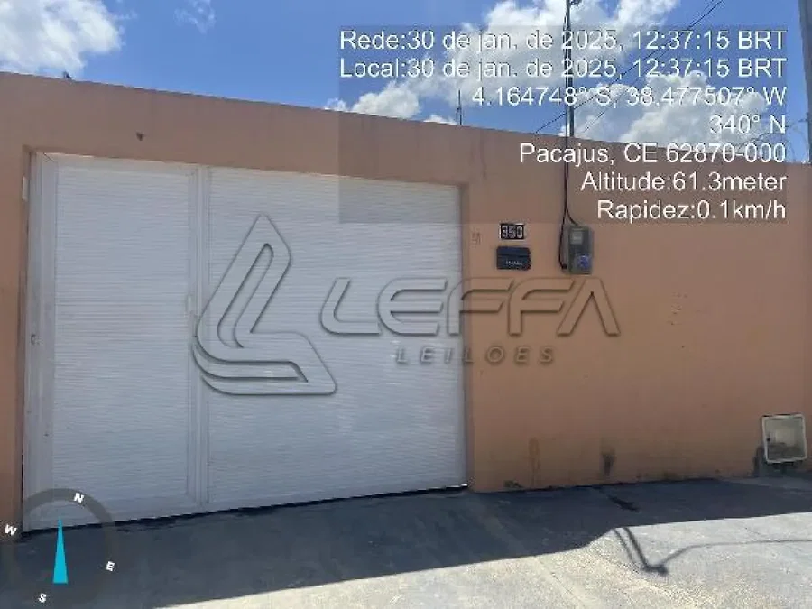 Casa com 1 quarto, 180,23m² de área construída, localizada em Pacajus-CE