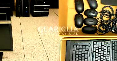 Lote 243: 9 Microcomputadores e 10 Monitores em Rio Claro - SP