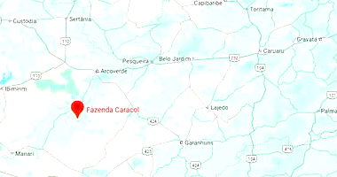 Fazenda com 112,91 ha em Buíque/PE, área rural ampla