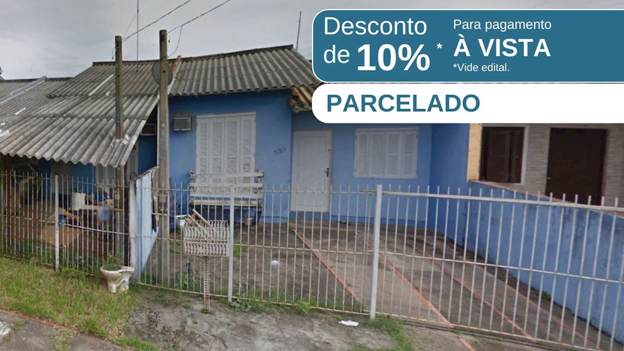 Casa Ocupada em Gravataí/RS com 46,20m²