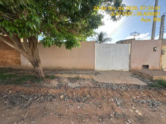 Casa com 3 quartos, 2 banheiros e 80,14 m² em Açu/RN