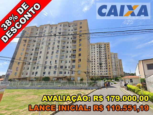 Apartamento 2 quartos com 1 vaga em Belford Roxo