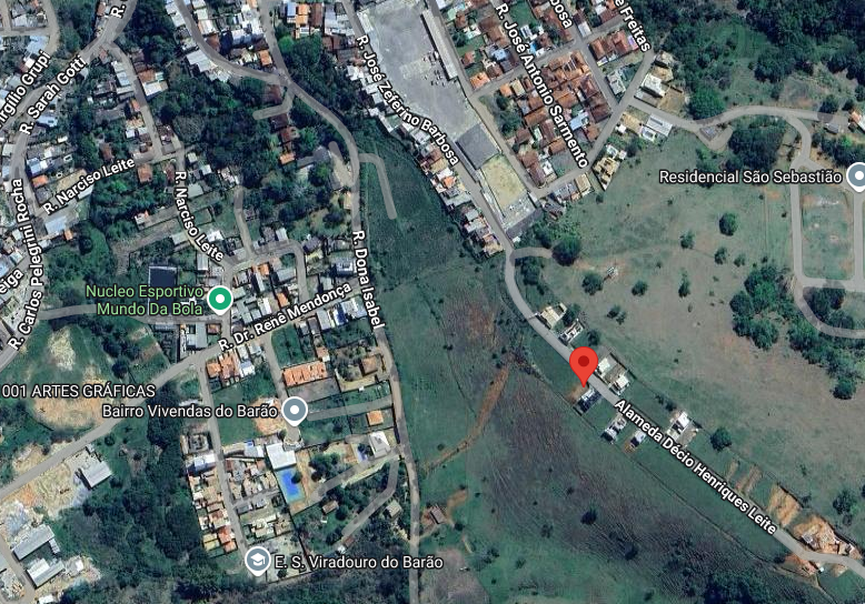 Terreno com 334,33 m² - Ottos Residencial, Ocupado