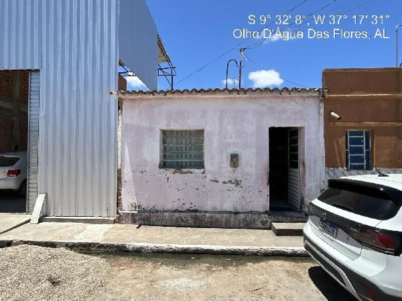Casa em Olho D'Água das Flores com 38,4m² de Área Privativa
