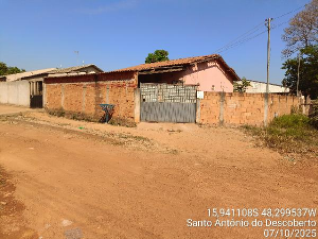 Casa com 2 quartos em Santo Antônio do Descoberto/GO