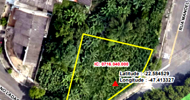 Terreno de esquina com 571,80m² em Limeira/SP