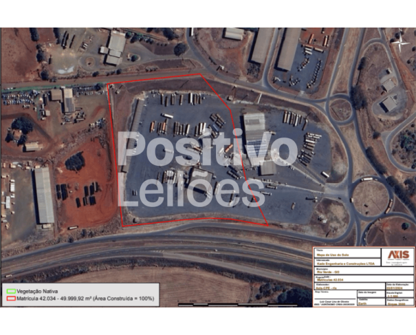 Terreno Urbano de 50.000 m² em Rio Verde/GO