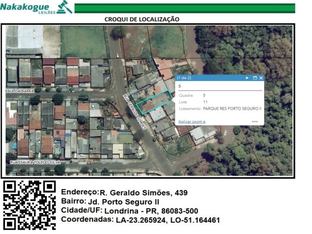 Lote de Terras com Residência e Comércio - 287m² + 100m²