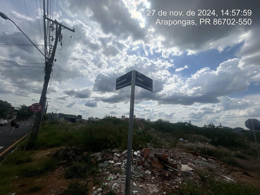 Terreno urbano de 3.000m² em Arapongas/PR