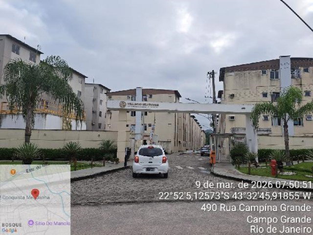 Apartamento com 2 quartos, 42,22m², Campo Grande, RJ