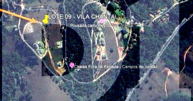 Terreno em Campos do Jordão/SP com 1.164m²