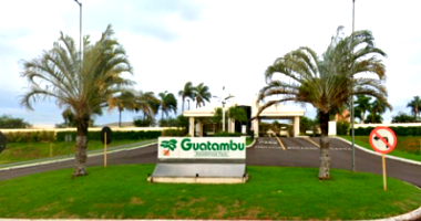 Terreno amplo de 1.000 m² no Residencial Guatambu Park, com área total 1.319 m²