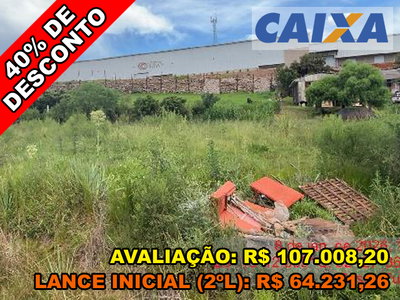 Terreno 180m² em Passo Fundo/RS - Oportunidade Extrajudicial