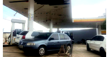 Posto de Gasolina em terreno amplo de 1.640m² com instalações