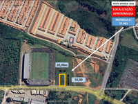 Terreno com 1.000m² em Águas Mortas, Cachoeirinha/RS