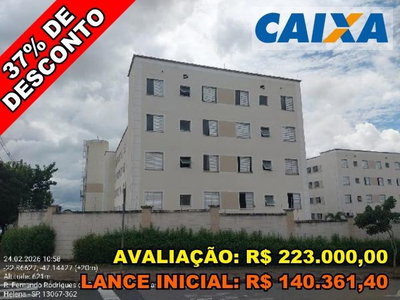Apartamento 2 Quartos com Vaga no Condomínio Residencial Parque Cetus