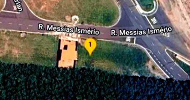 Terreno desocupado com 200m², ideal para construção