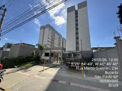 Apartamento com 2 Quartos e 1 Banheiro em São Paulo