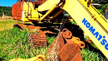 Sucata Escavadeira Hidráulica Komatsu PC160- LC8