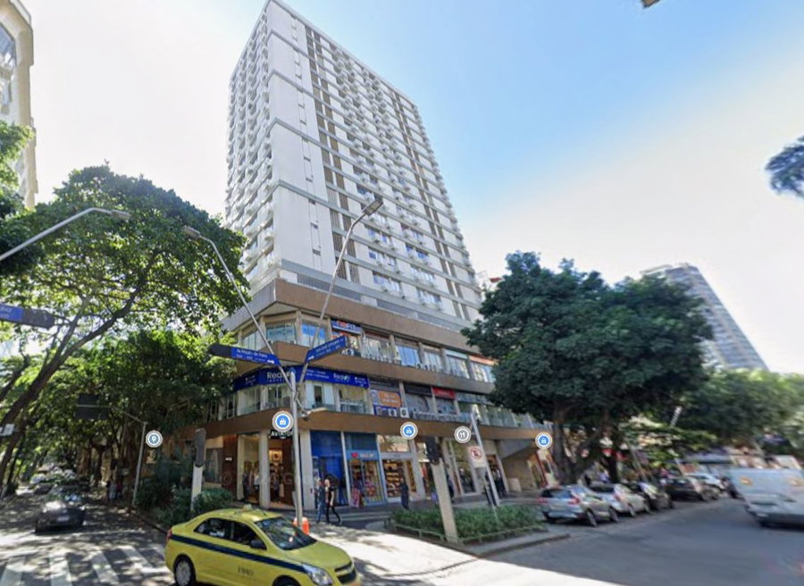 Apartamento com 1 quarto e 1 vaga no Leblon