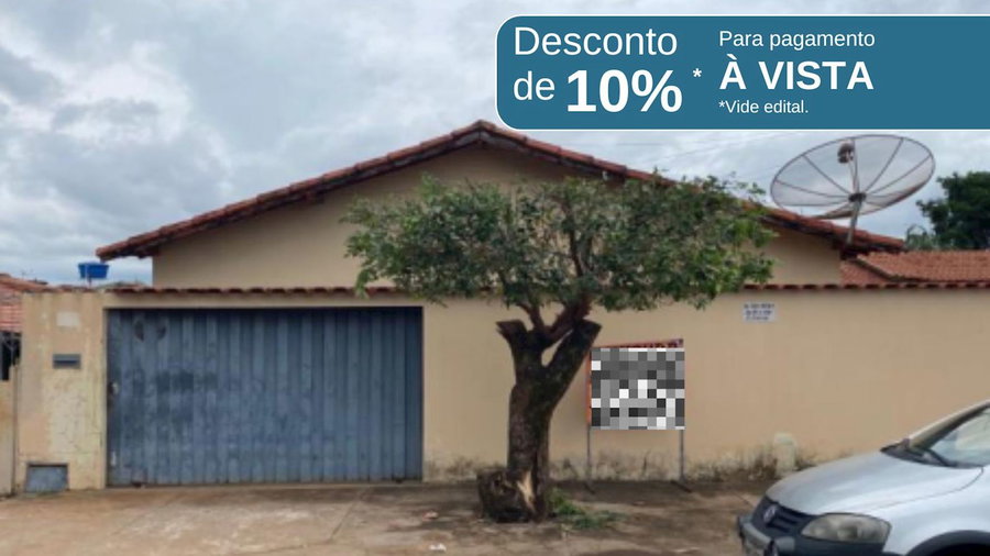 Casa Ocupada no Centro de Iporá/GO com 67m² de Área Construída