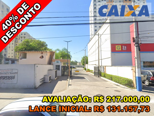 Apartamento com 2 quartos e 1 vaga em Belford Roxo/RJ