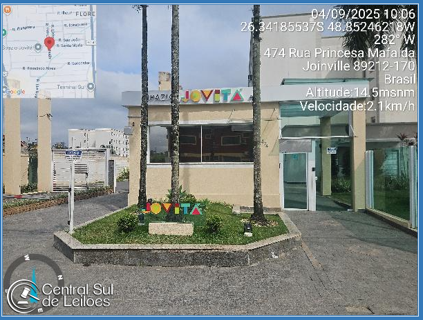 Apartamento com 2 quartos em Joinville, Spazio Jovita