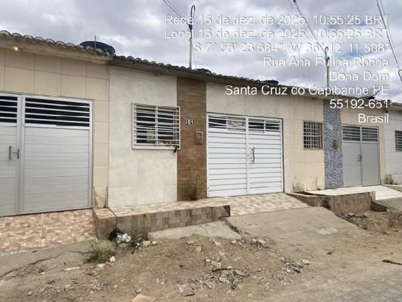 Casa com 2 quartos em Santa Cruz do Capibaribe