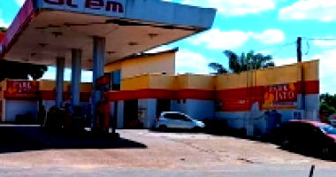 Instalações para posto de combustível com 450m²