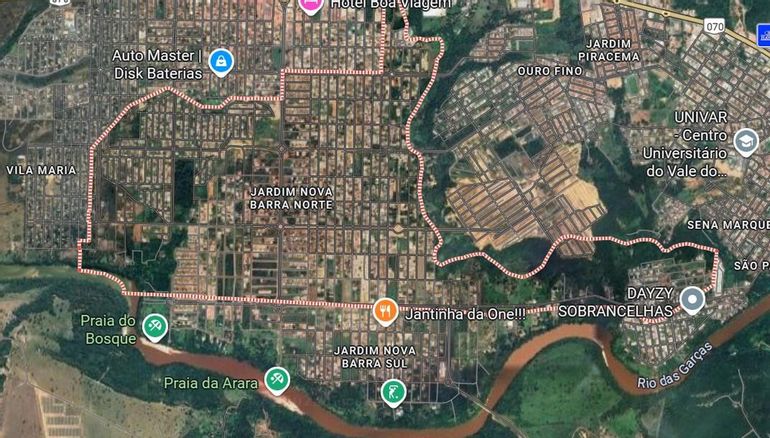 Terreno em Barra do Garças - 450m²