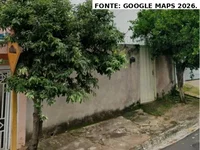 Casa inacabada com 1 banheiro em terreno de 125 m²