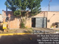 Casa com 2 Quartos em São Gabriel do Oeste/MS