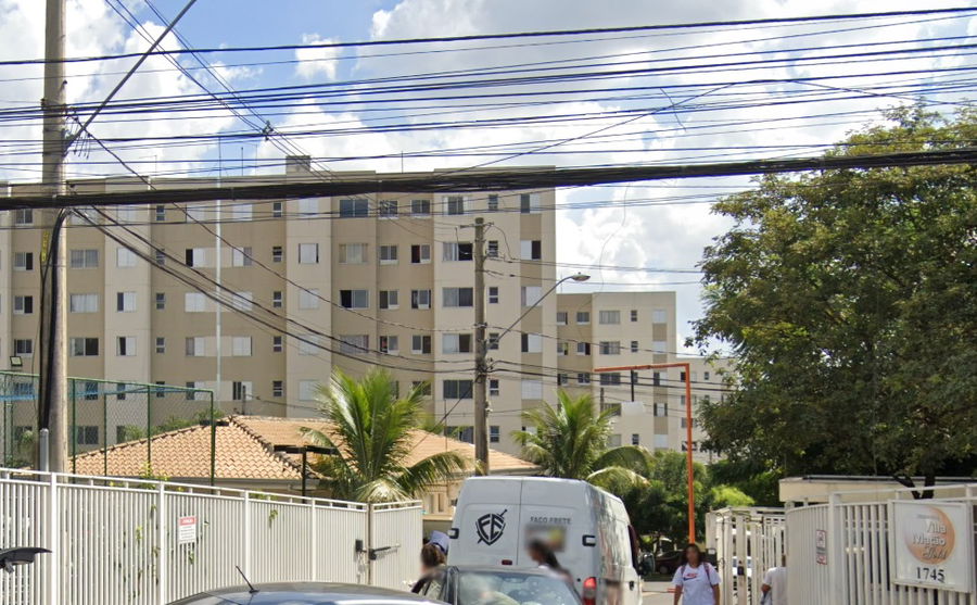 Apartamento 45m² com vaga de garagem, 3º pavimento, ocupado