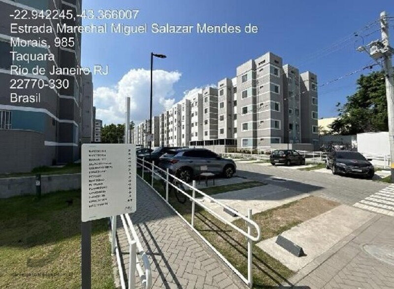 Apartamento com 41m² em Jacarepaguá, Rio de Janeiro