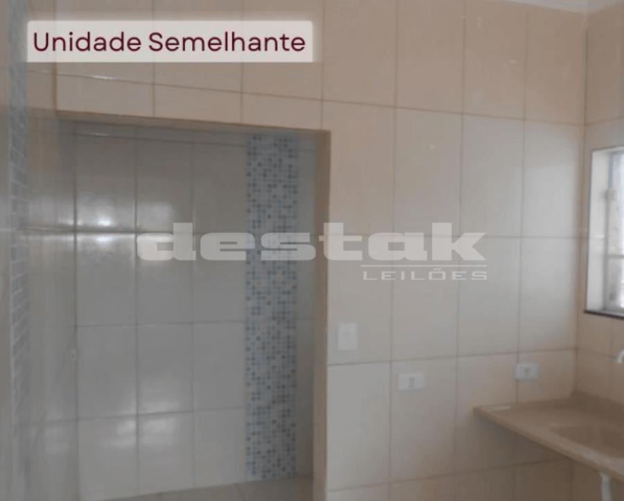 Apartamento com 2 dormitórios, sala, cozinha e banheiro