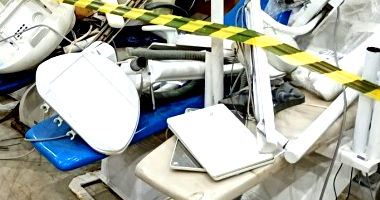 Equipamentos Odontológicos - Lote 012 com Cadeiras e Aparelhos