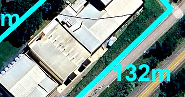 Terreno com mais de 7 mil m² e 3 mil m² de área construída